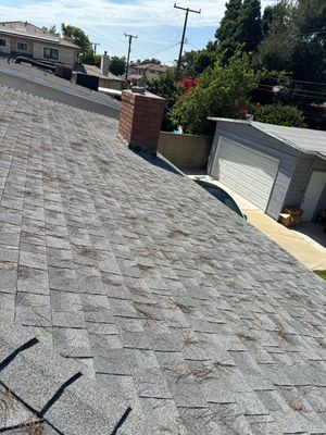 Asphalt shingle roof installation in Arcadia, CA by Green Ladder Roofing, a GAF Master Elite roofing contractor
