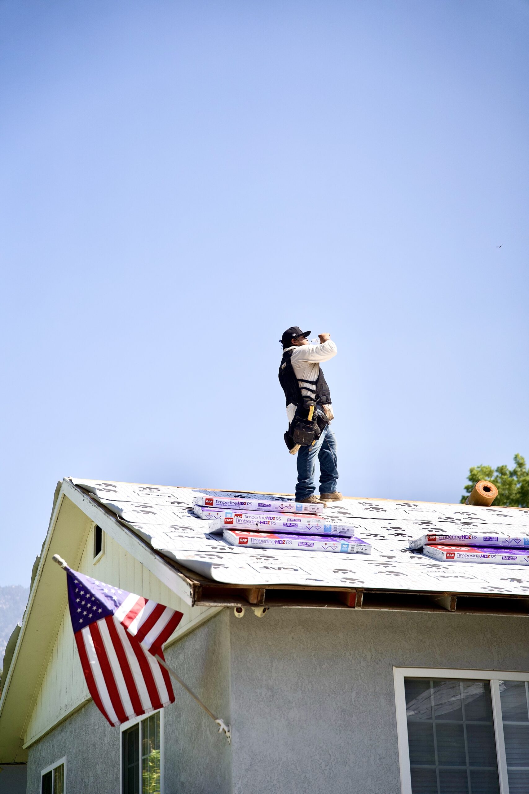 Roof installation in Glendale, CA by Green Ladder Roofing