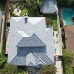 Synthetic slate roof installation in Glendale, CA by Green Ladder Roofing, a GAF Master Elite roofing contractor