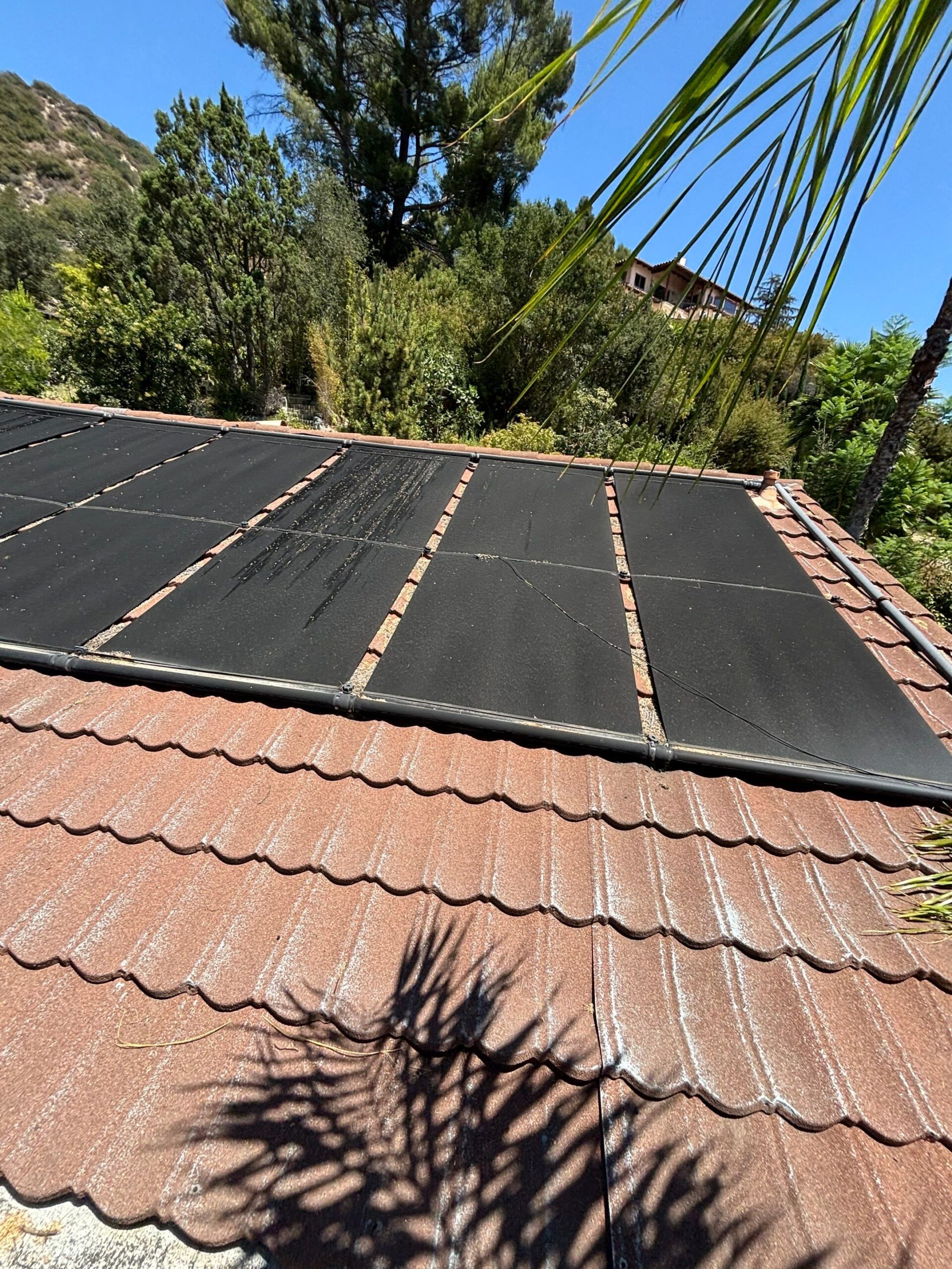 Clay tile roof installation by Green Ladder Roofing, a GAF Master Elite roofing contractor serving Sierra Madre, CA