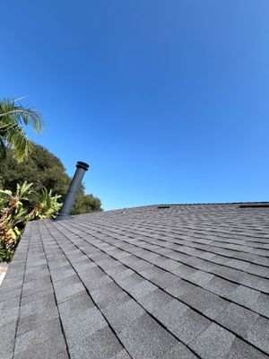 Asphalt shingle roof installation in Monrovia, CA by Green Ladder Roofing, a GAF Master Elite roofing contractor
