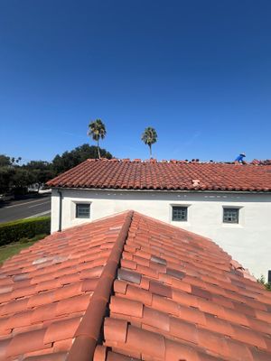 Spanish tile roof installation in Pasadena, CA by Green Ladder Roofing, a GAF Master Elite roofing contractor