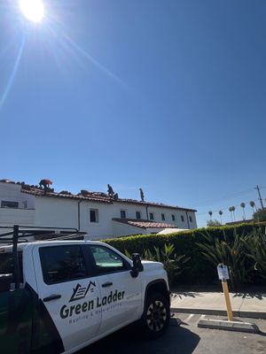Spanish tile roof installation in Pasadena, CA by Green Ladder Roofing, a GAF Master Elite roofing contractor