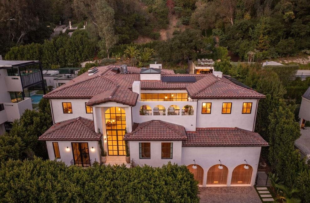 Spanish tile roof installation on a San Marino estate by Green Ladder Roofing, a GAF Master Elite roofing contractor