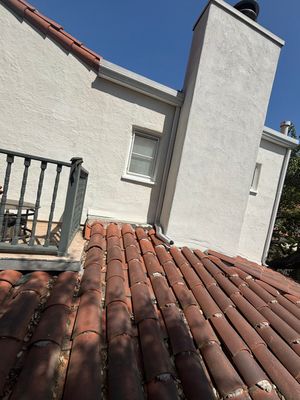 Spanish tile roof installation in San Marino, CA by Green Ladder Roofing, a GAF Master Elite roofing contractor