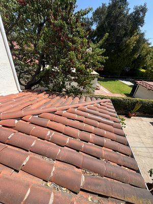 Spanish tile roof installation in San Marino, CA by Green Ladder Roofing, a GAF Master Elite roofing contractor