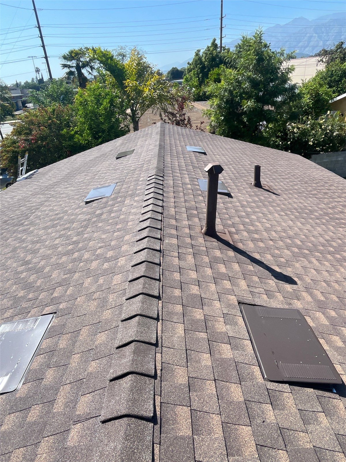 Residential roof and ventilation in Alhambra, CA