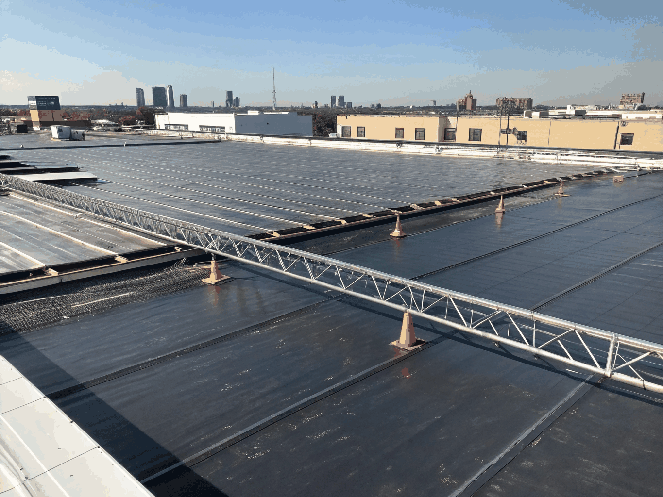 Flat roof coating in Alhambra, CA
