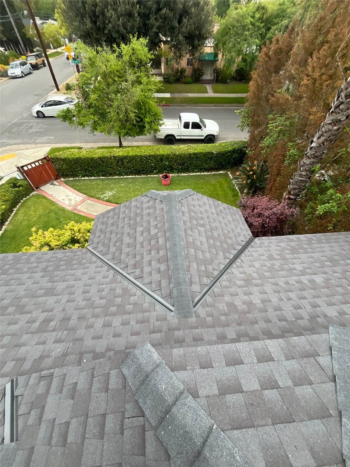 Gray shingle replacement in Alhambra, CA