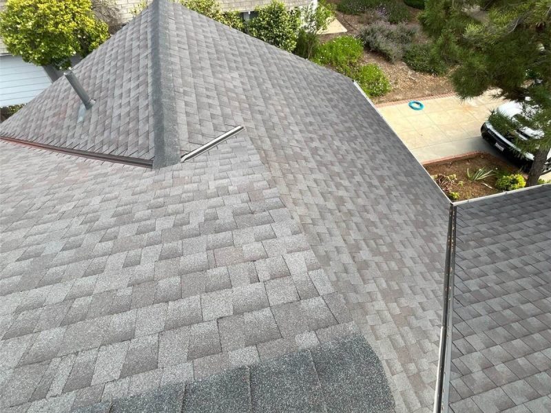 Asphalt shingle roof installation — roofing contractor serving San Marino, CA