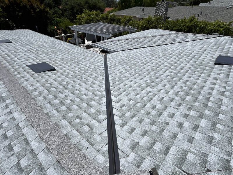 Asphalt shingle roof replacement — roofing contractor serving Sierra Madre, CA