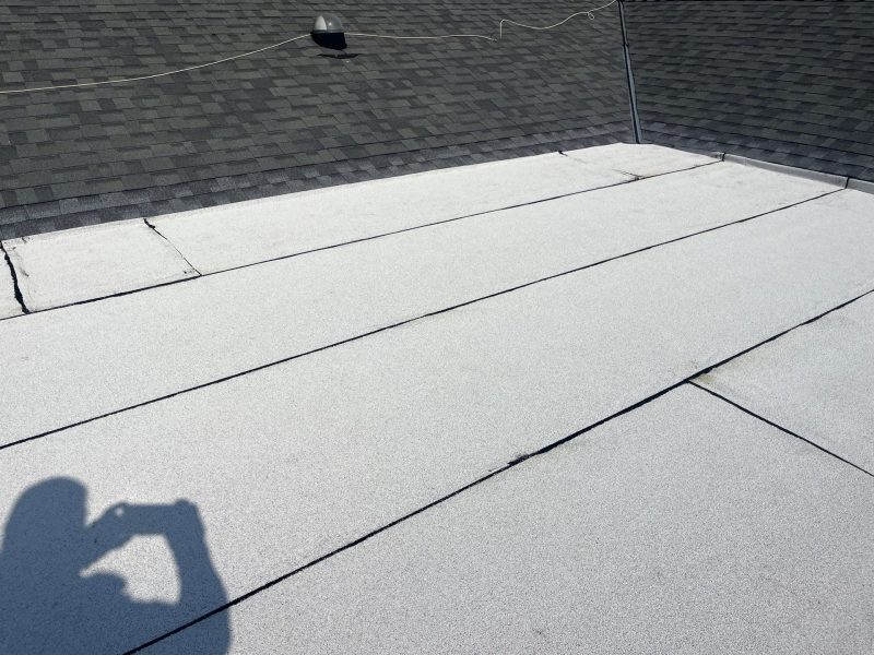 Commercial flat roof installation — roofing contractor serving Monrovia, CA