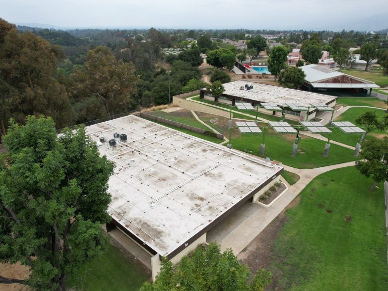 Commercial flat roof installation — roofing contractor serving Pasadena, CA