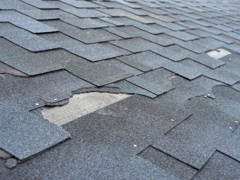 Shingle damage repair — roofing contractor serving Duarte, CA