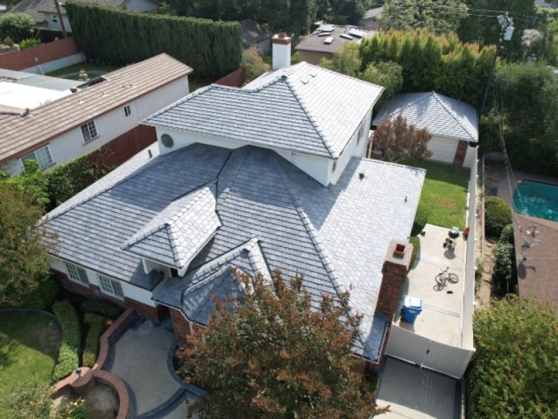 Slate roof replacement — roofing contractor serving Arcadia, CA