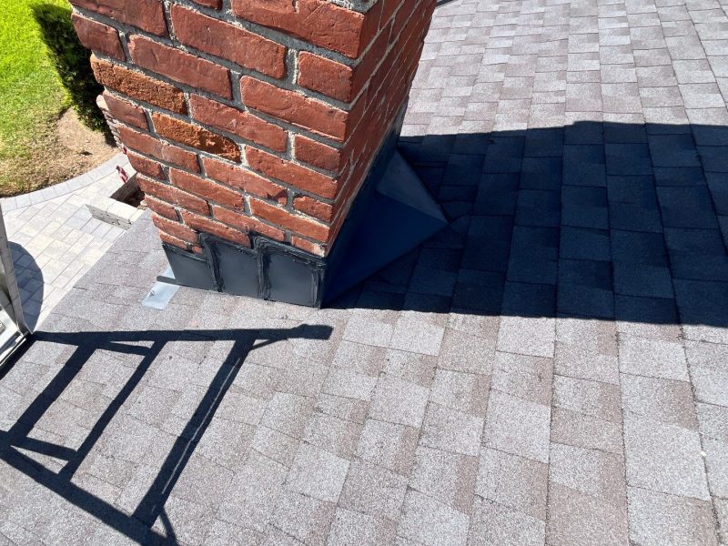 Asphalt shingle roof installation in Pasadena, CA by Green Ladder Roofing, a GAF Master Elite roofing contractor