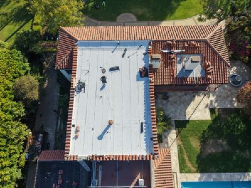 Spanish tile roof installation in San Marino, CA by Green Ladder Roofing, a GAF Master Elite roofing contractor