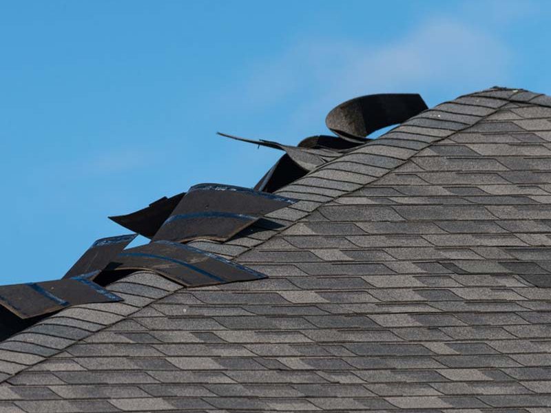 Wind damage repair — roofing contractor serving Arcadia, CA